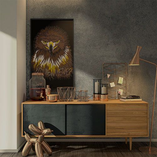 mockup aguila oscuro