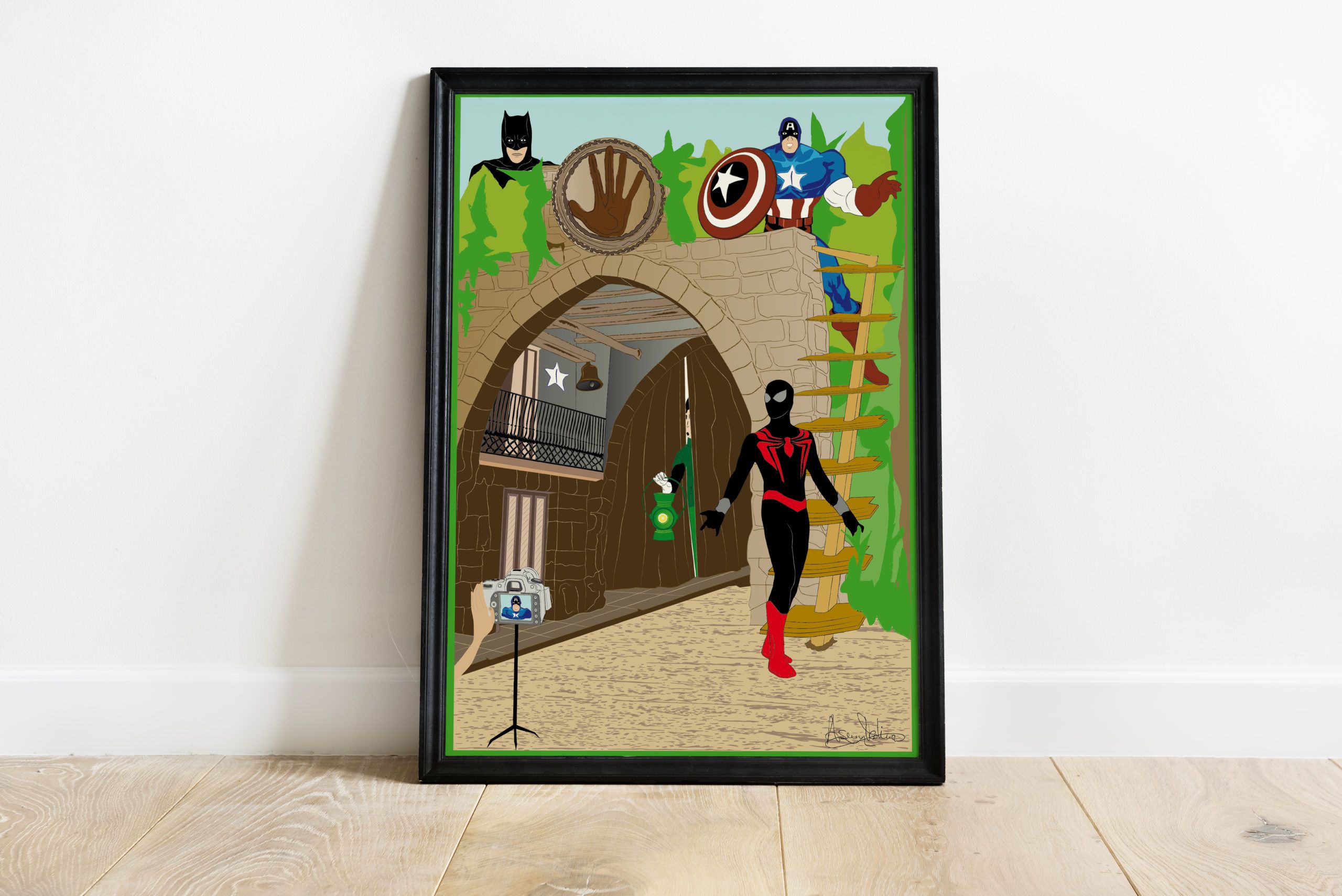 Photo frames mockup