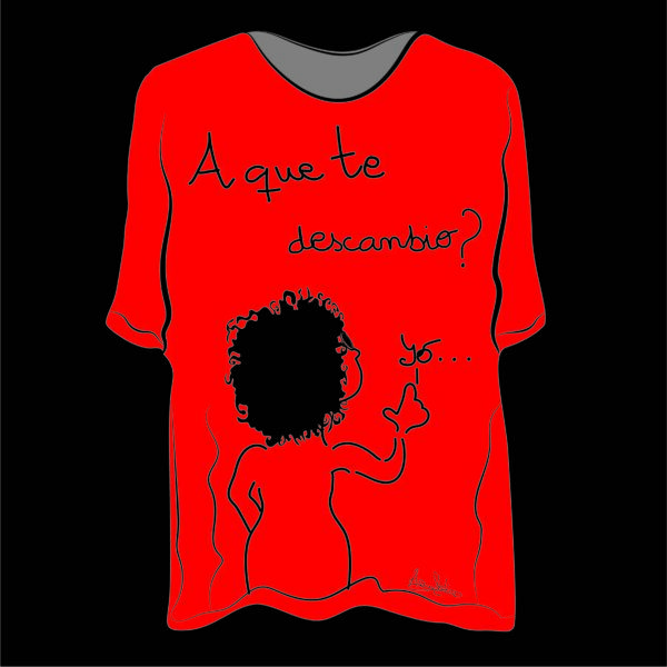 camiseta descambio